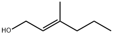 (E)-3-Methyl-2-hexen-1-ol Struktur