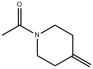 1-Acetyl-4-Methylenepiperidine Struktur