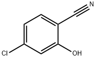 Benzonitrile, 4-chloro-2-hydroxy- Struktur