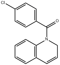 1-(4-Chlorobenzoyl)-1,2-dihydroquinoline Struktur