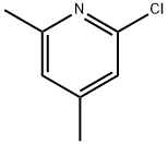 2-Chloro-4,6-dimethylpyridine Struktur