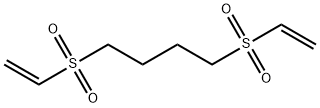 Butane, 1,4-bis(ethenylsulfonyl)- Struktur