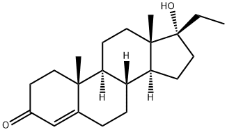 17alpha-Hydroxy-4-pregnen-3-one Struktur