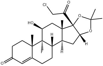 ハルシノニド 化學構(gòu)造式