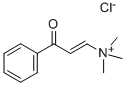 TRIMETHYL(3-OXO-3-PHENYLPROP-1-ENYL)AMMONIUM CHLORIDE Struktur