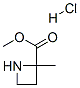 2-Azetidinecarboxylic acid, 2-methyl-, methyl ester, hydrochloride (9CI), 309978-00-5, 結(jié)構(gòu)式