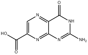 2-AMINO-4-HYDROXYPTERIDINE-7-CARBOXYLIC ACID Struktur