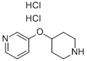 3-(PIPERIDIN-4-YLOXY)-PYRIDINE DIHYDROCHLORIDE Struktur