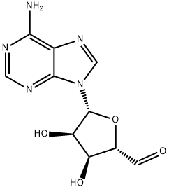 adenosine-5'-carboxaldehyde Struktur