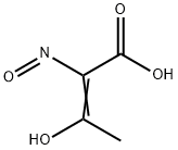 Crotonic acid, 3-hydroxy-2-nitroso- (8CI) Struktur