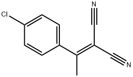 2-[1-(4-CHLOROPHENYL)ETHYLIDENE]MALONONITRILE Struktur