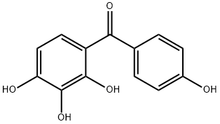 2,3,4,4'-Tetrahydroxybenzophenone Structure