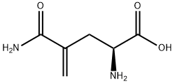 4-Methylene-L-glutamine Struktur