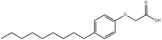 4-Nonylphenoxyacetic acid Struktur