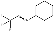 N-(2,2,2-Trifluoroethylidene)cyclohexanamine Struktur