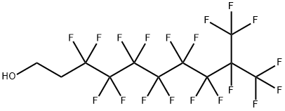 1H,1H,2H,2H-PERFLUORO-9-METHYLDECAN-1-OL Struktur