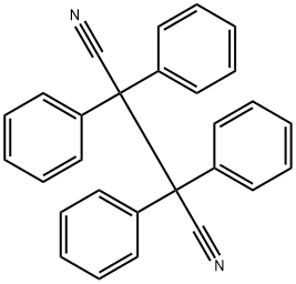 Butanedinitrile, tetraphenyl- Struktur