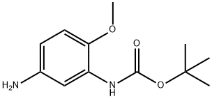 (5-AMINO-2-METHOXY-PHENYL)-CARBAMIC ACID TERT-BUTYL ESTER Struktur