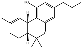 DELTA9-TETRAHYDROCANNABIVARIN Struktur