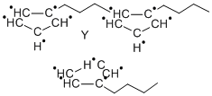 TRIS(BUTYLCYCLOPENTADIENYL)YTTRIUM Struktur