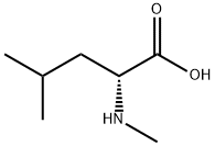 D-leucine, N-Methyl- Struktur