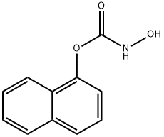 naphthalen-1-yl N-hydroxycarbamate Struktur