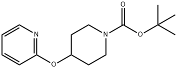 1-Boc-4-(2-pyridyloxy)piperidine Struktur