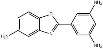 5-(5-AMINO-BENZOOXAZOL-2-YL)-BENZENE-1,3-DIAMINE Struktur