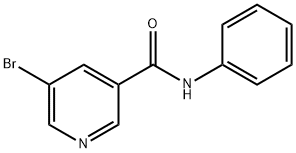 5-Bromo-N-phenylnicotinamide Struktur