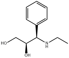 1-(ethyl(phenyl)amino)propane-1,3-diol Struktur