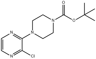 3'-CHLORO-2,3,5,6-TETRAHYDRO-[1,2']BIPYRAZINYL-4-CARBOXYLIC ACID TERT-BUTYL ESTER Structure