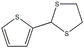 Thiophene-2-carbaldehyde ethane-1,2-diyl dithioacetal Struktur