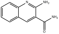 2-Amino-quinoline-3-carboxylicacidamide Struktur