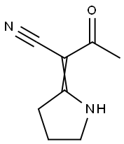 Butanenitrile, 3-oxo-2-(2-pyrrolidinylidene)- (9CI) Struktur