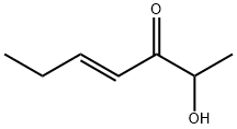 4-Hepten-3-one, 2-hydroxy-, (4E)- (9CI) Struktur