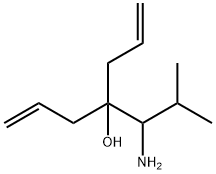 4-(1-AMINO-2-METHYL-PROPYL)-HEPTA-1,6-DIEN-4-OL Struktur