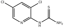 N-(3,5-Dichloro-2-pyridyl)thiourea, 97% Struktur