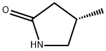 (4S)-4-Methyl-2-Pyrrolidinone Struktur