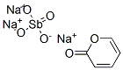 Sodium pyroantimonate Struktur