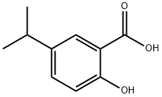 2-Hydroxy-5-isopropylbenzoic Acid Struktur