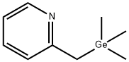 2-[(Trimethylgermyl)methyl]pyridine Struktur