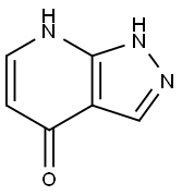 1-H-PYRAZOLO[3,4-B]PYRIDIN-4-OL Struktur