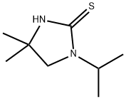 1-Isopropyl-4,4-dimethyl-2-imidazolidinethione Struktur