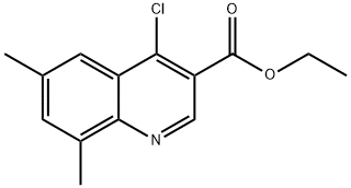 ETHYL 4-CHLORO-6,8-DIMETHYLQUINOLINE-3-CARBOXYLATE price.