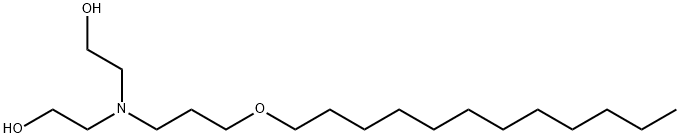 2,2'-[[3-(dodecyloxy)propyl]imino]bisethanol Struktur