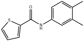 2-Thiophenecarboxamide,N-(3,4-dimethylphenyl)- Struktur