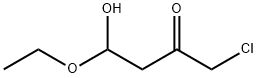 2-Butanone,  1-chloro-4-ethoxy-4-hydroxy- Struktur