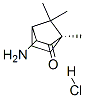 (1R-endo)-3-amino-1,7,7-trimethylbicyclo[2.2.1]heptan-2-one hydrochloride Struktur