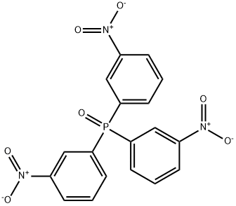 tris(3-nitrophenyl)phosphine oxide Struktur