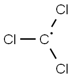 trichloromethyl free radical Struktur